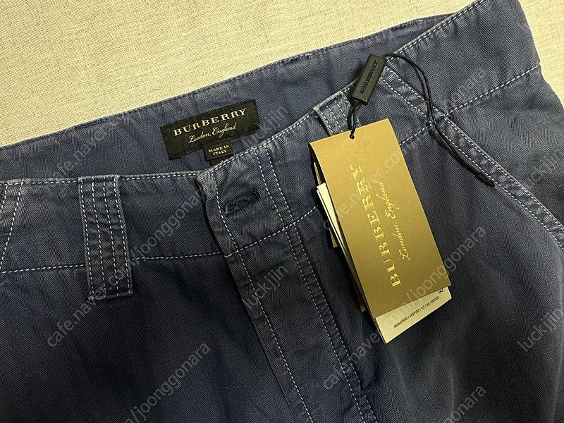 버버리 면팬츠--7