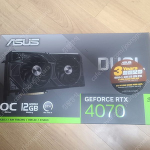 ASUS Dual Fan RTX4070 판매