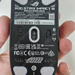 asus rog strix impact iii 아수스 임팩트3 무선 블랙