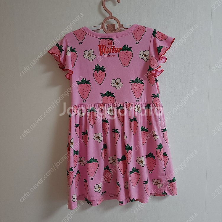 베베드피노 딸기원피스 + 딸기니삭스 베이비 100 택포--2