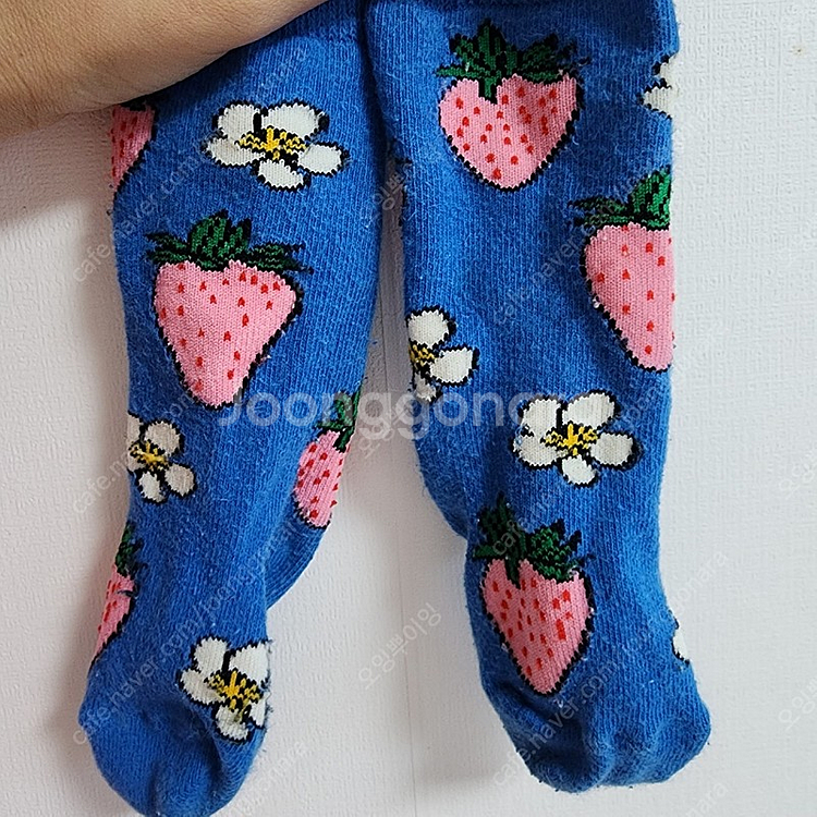 베베드피노 딸기원피스 + 딸기니삭스 베이비 100 택포--5