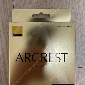 니콘 아크레스트 필터 ARCREST 77mm 판매(미개봉, 택포)