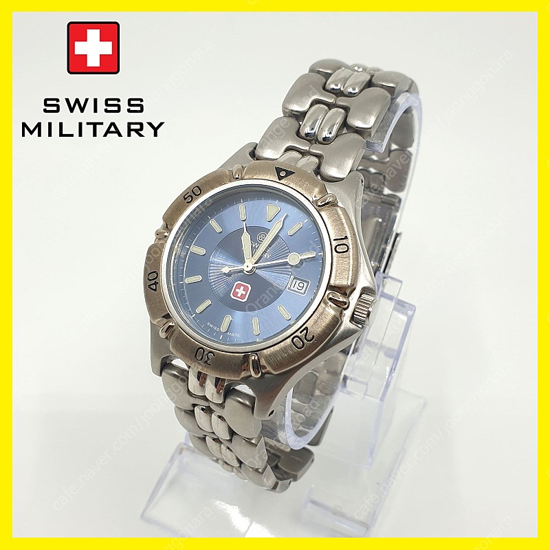 [배터리교체] 스위스밀리터리 SWISS MILITARY 6-510 아날로그 쿼츠 시계 청판