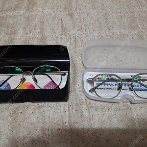 투브릿지 베타티타늄 안경, 다각형 하은테 안경 2개