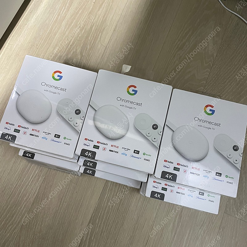 구글 크롬캐스트4 4K 미개봉 새상품