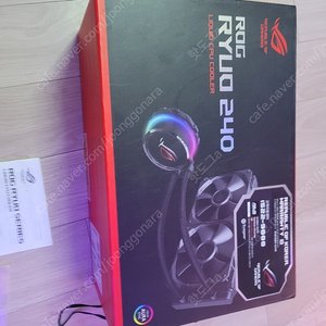 ASUS ROG Ryuo 240 2열 수냉쿨러 판매합니다