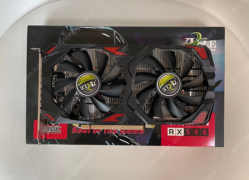 액슬 라데온 RX 580 2048SP D5 8GB R2 에즈윈 그해픽카드