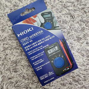 히오키 포켓테스터기 검전기 전압측정기