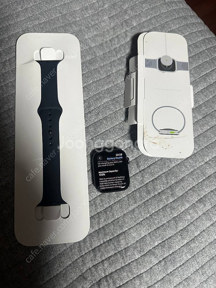 애플워치9 45mm gps 2/25 워렌티--0