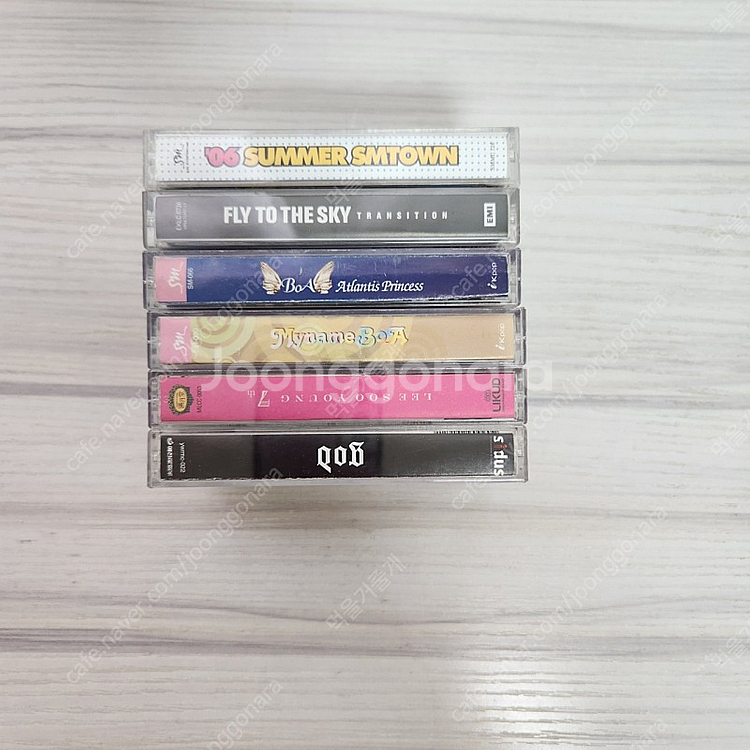 카세트 테이프 (보아, 지오디, 이수영 등)--1