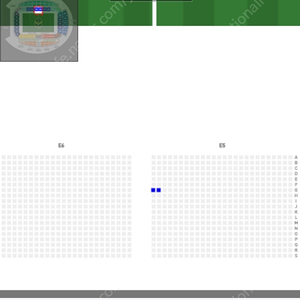 5월1일(수) K리그 인천vs전북 E5 정중앙통로 할인양도