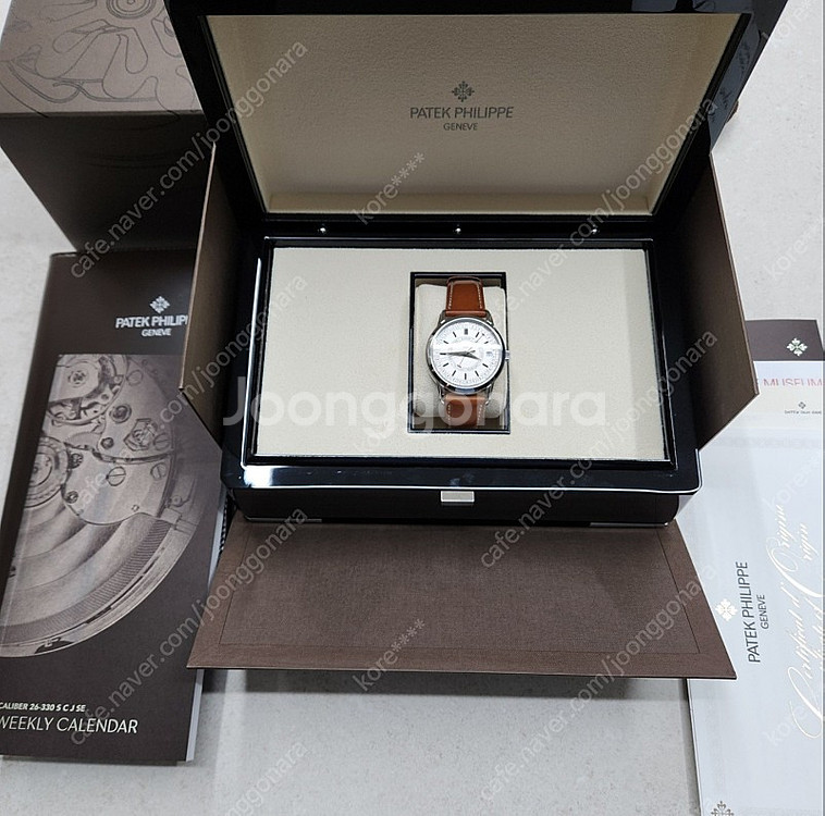 파텍필립 칼라트라바 위클리캘린더 5212a 5212--3