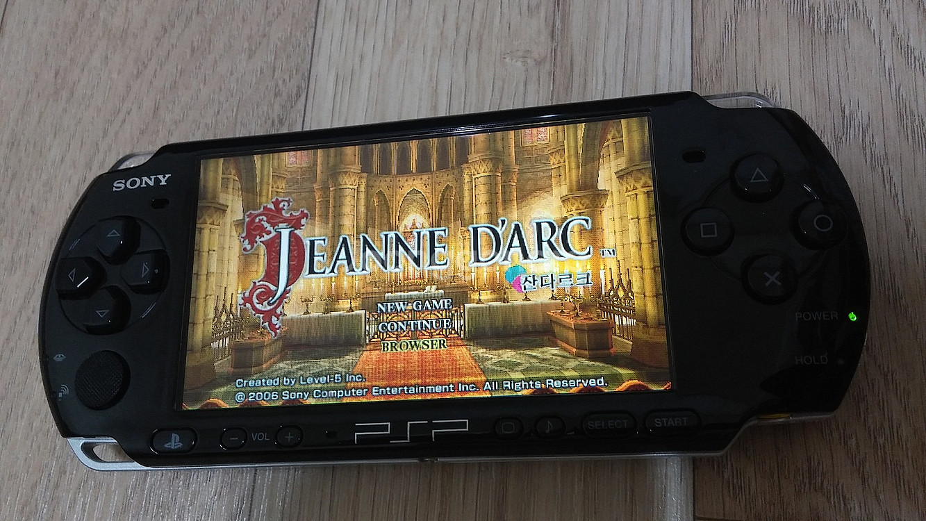 PSP 블랙 3000번 64기가 유명겜풀 20만-강서--1