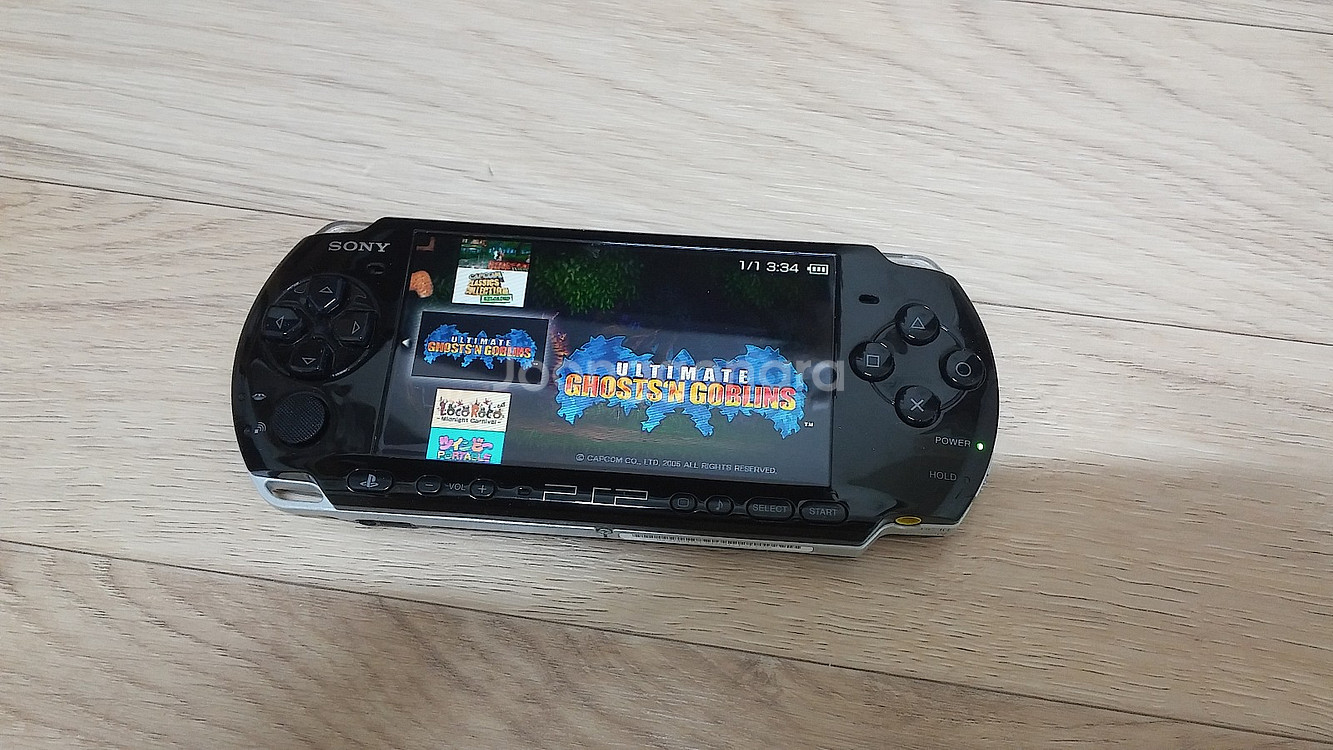 PSP 블랙 3000번 64기가 유명겜풀 20만-강서--7