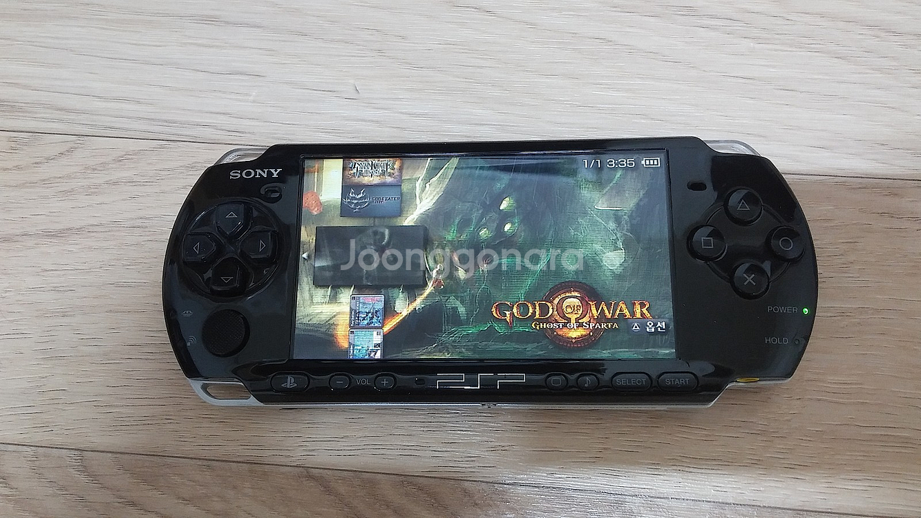 PSP 블랙 3000번 64기가 유명겜풀 20만-강서--8