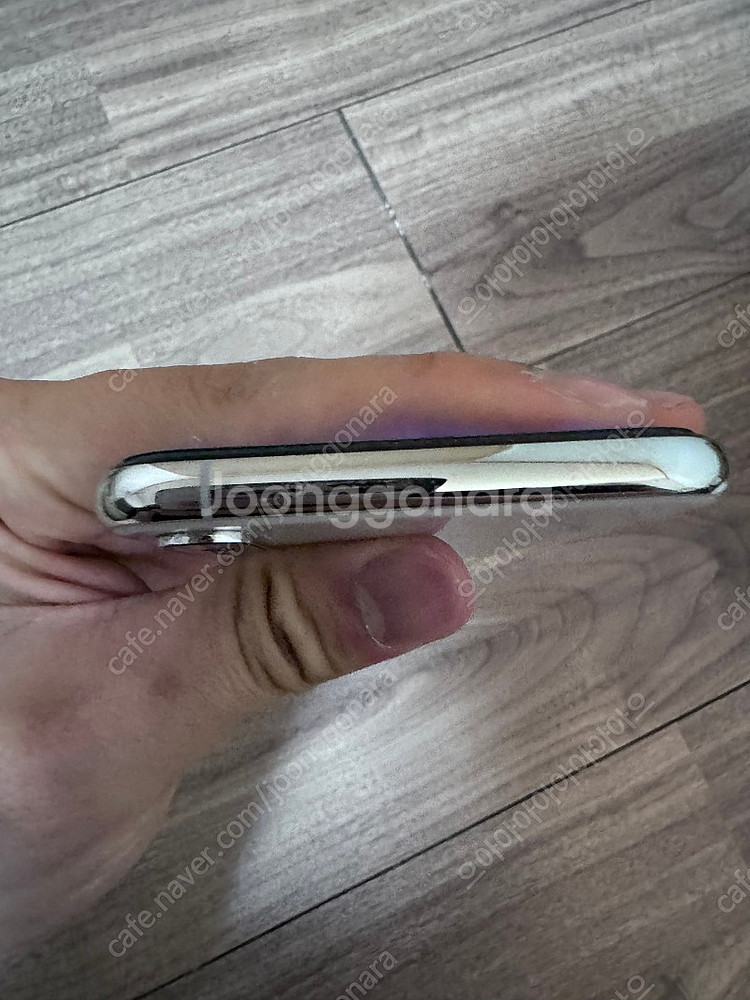 아이폰xs 256gb 실버(무음) 판매합니다.(하자 있...--5