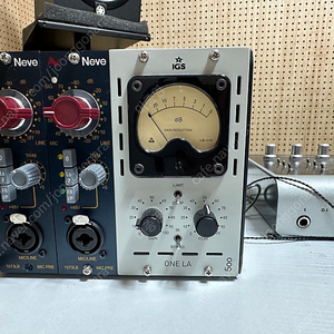 IGS Audio ONE LA 500 (LA2A 복각 컴프) 500series 판매합니다.