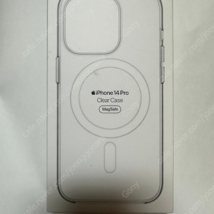 아이폰14pro 애플 정품 맥세이프 투명 케이스 팝니다