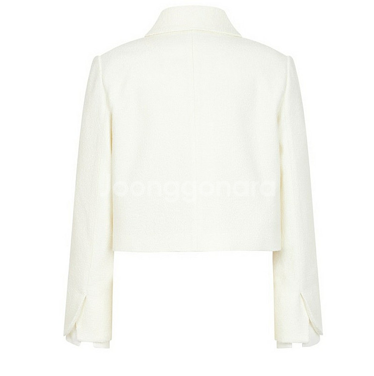 [새상품]보브(VOV) 커프 포인트 트위드자켓 2024년 신상품 새상품 추가 가격인하--5