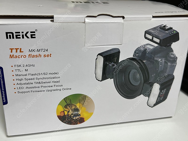 MEIKE MK-MT24 for sony 접사 트윈플래시 판매합니다