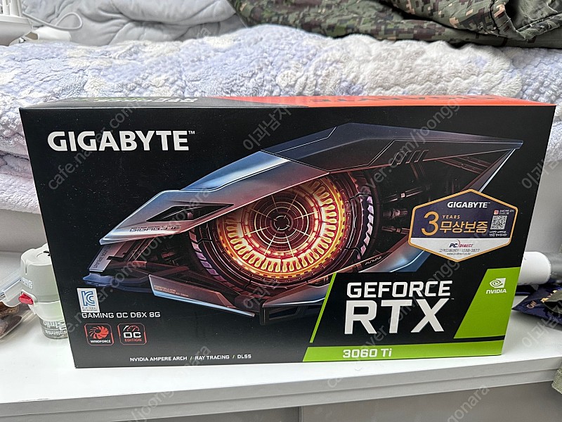 기가바이트 지포스 RTX 3060 Ti Gaming OC D6X 8GB 피씨디렉트 / AS 26년 4월까지