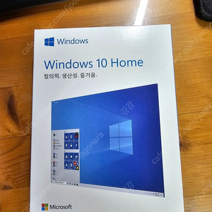 미사용 윈도우 10 home fpp usb 버전 판매