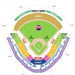 05/03(금) 5월 3일 금요일 기아 vs 한화 1루 서프라이즈석 2연석 3루 K5석 2연석 응원석 2연석 기아타이거즈 한화이글스 1루 3루