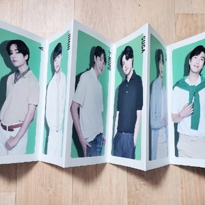 한정판) BTS 방탄소년단 + 폴딩 포토카드