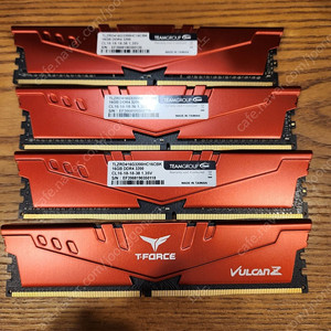 팀그룹 T-FORCE 64GB (16gb x4) DDR4 3200 XMP