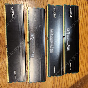 크루셜 DDR4 PRO 64GB (16gb x4) DDR4 3200 XMP
