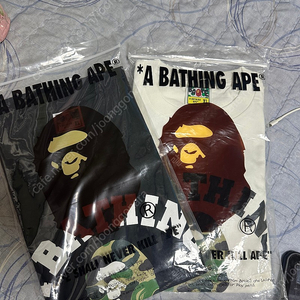 Bape 반팔 미착용 미개봉 팔아요