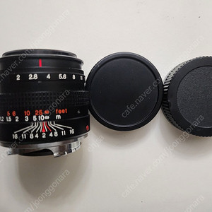 코니카(KONICA) M-HEXANON 50mm f2 렌즈 판매합니다