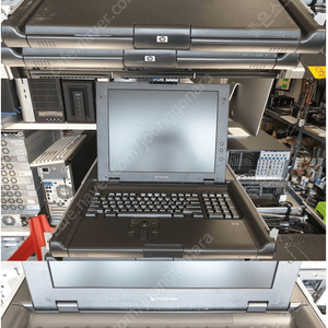 [판매] HP TFT5600 RKM 콘솔모니터 (레일 포함)