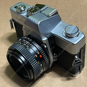 < 올드스쿨 MF 카메라 > 미놀타 기계식 수동 카메라 minolta SRT 101 + MINOLTA MD 50.7 50mm f1.7 japan