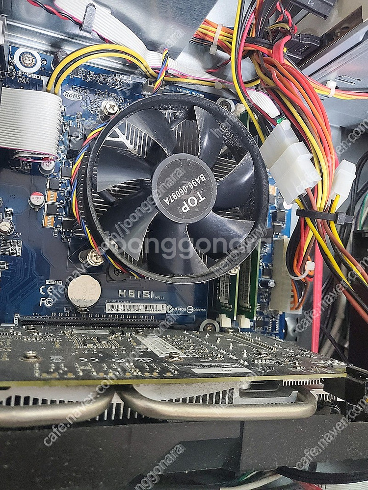 삼성 -cpu i5 4460+보드 h81s1+삼성램8기가2개(16기가)+그래픽1060+ssd 128+보조하드 1tb...--3