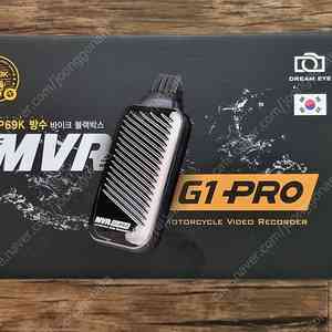 지넷 오토바이 블랙박스 MVR G1 PRO 64GB 미사용 새제품 팔아요