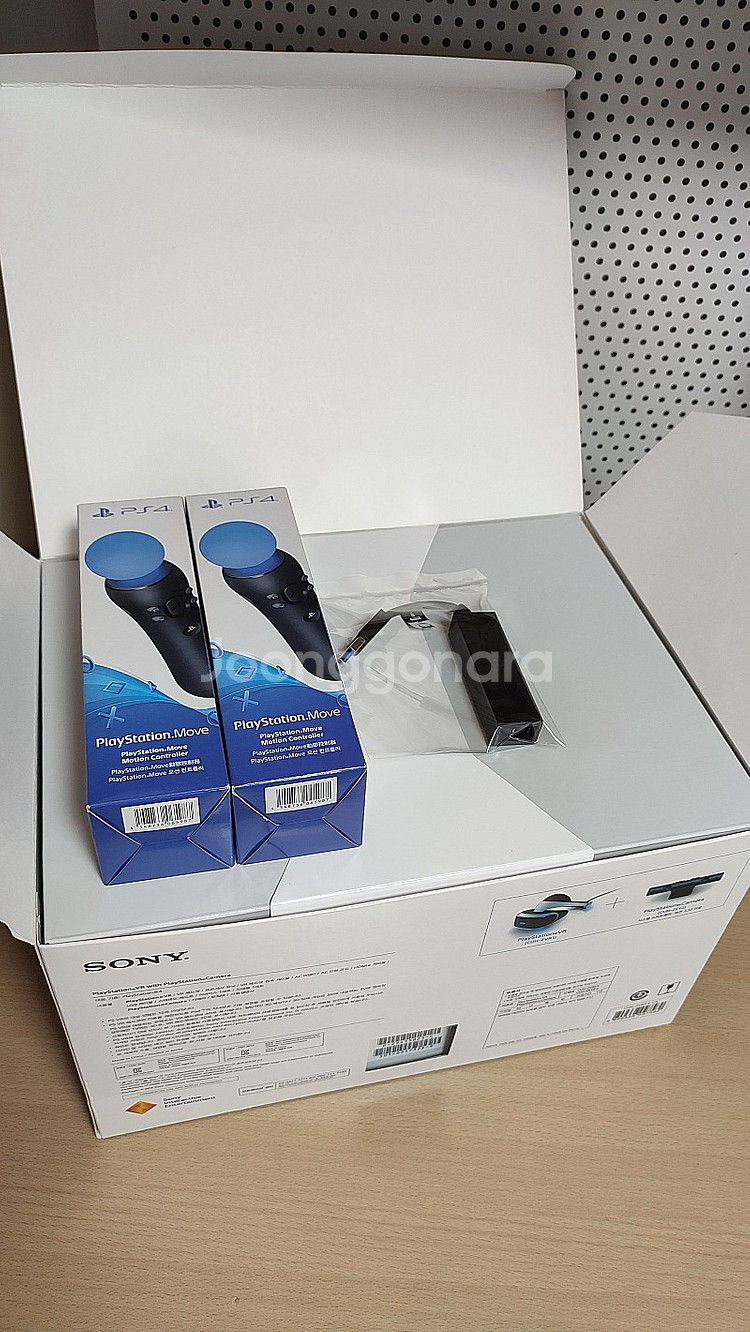 PS VR 풀세트 팝니다. (PS4, PS5 사용가능)--1