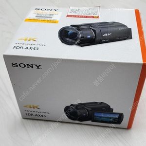 소니 4K 비디오 카메라 FDR-AX43 미사용