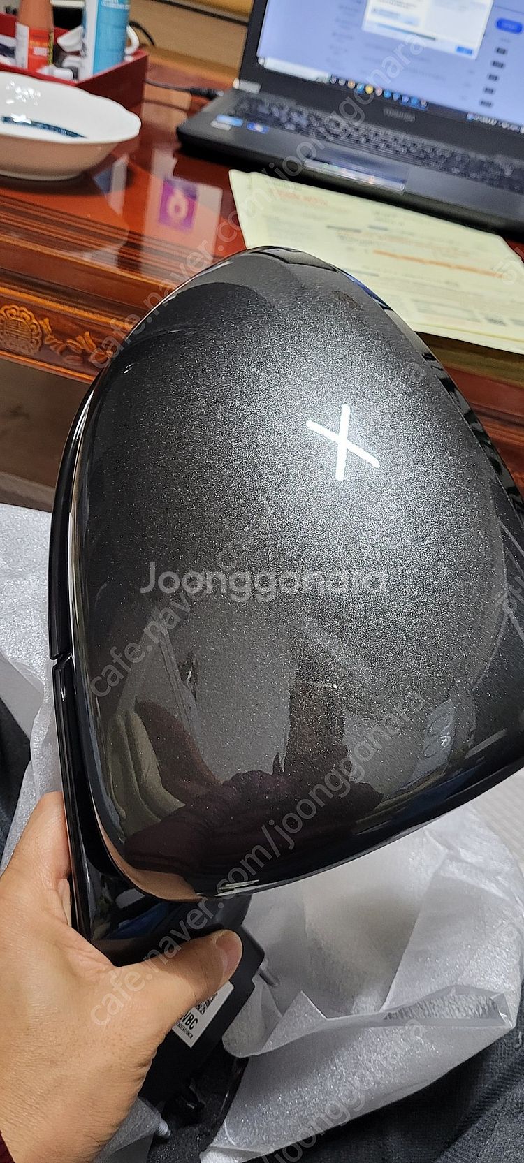 신형 G90 조수석 사이드미러 신품 팝니다--1