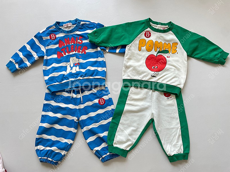 베베드피노 상하복 90 두세트 일괄--0