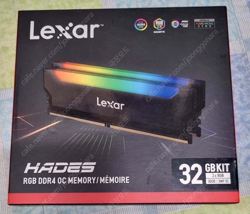 DDR4 3600 32기가 램 RGB~~~~ 무료배송