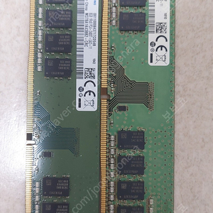 [개인 용인]ddr4 2400t 8gx2개 단면 팝니다