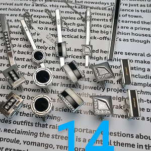 넥타이핀 커프스버튼 세트 초저가