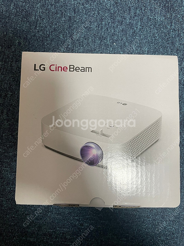 LG시네빔 PF50KA 캠핑용 빔프로젝터 판매합니다.--0