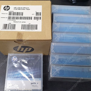 HP 백업테이프 LTO C7975A LTO5 3TB 수량 13개 미개봉 팔아요