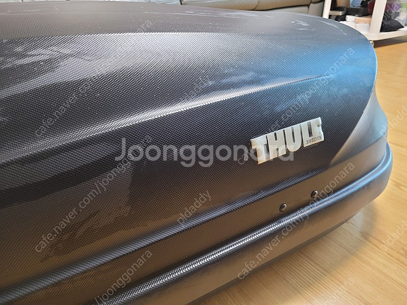 툴레 루프박스 퍼시픽200 블랙 무광 양문형--1