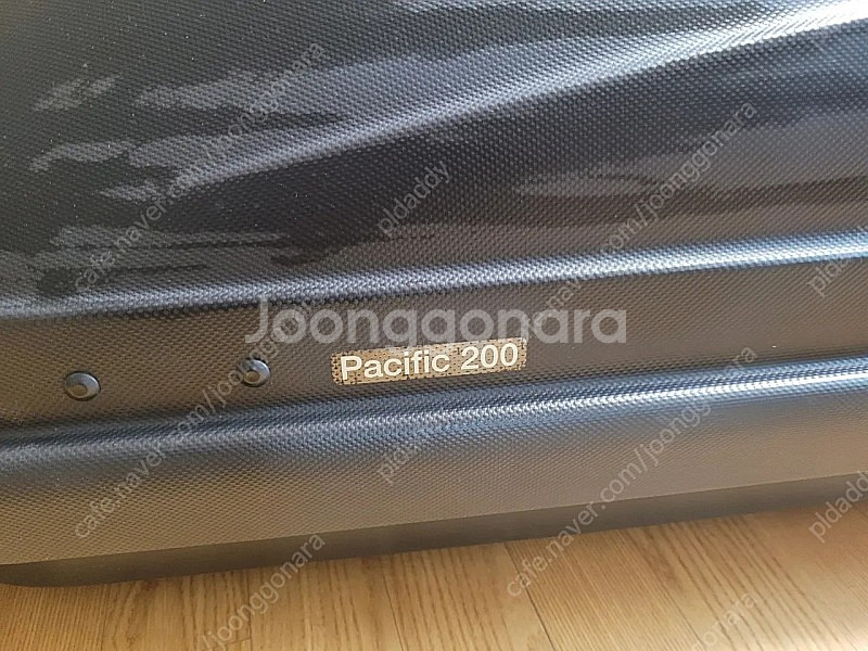 툴레 루프박스 퍼시픽200 블랙 무광 양문형--2