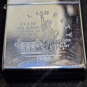 Zippo 지포라이터 Liberty Ellis Island 95년11월생산