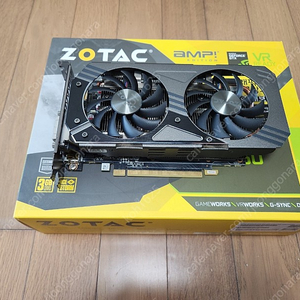 조텍(zotac) gtx 1060 amp 3gb 그래픽 카드