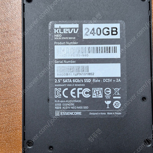 SSD 240G 중고